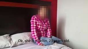 Joven Latina De Tan Solo 23 Años Asiste Al Casting y Se Deja Romper El Culo Por Dinero!