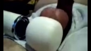 ONANIA: Buzz off - Richard Tickles his Fancy with a Hitachi Magic Wand
