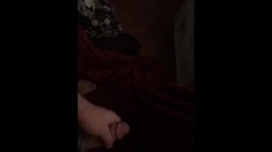 Trying to Stay Standing while Cumming
