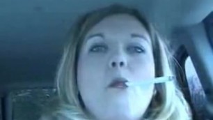 Nikki 120 Drags in the Car