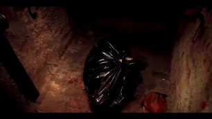Abandoned Trash Bag in the Cellar