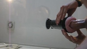 Quick Creampie Fleshlight Fuck