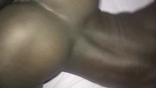 My African Bitch getting Houston Dick the right way Catching Cum