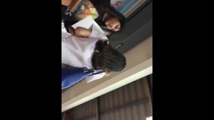Voyeur Thai University Upskirt