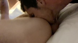 Eating my Bf's Fat Ass