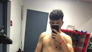 Hot College Cock Drained at the Gloryhole