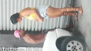 Black trying to Fuck a Hooker
