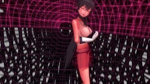 MMD すけすけ衣装矢矧さんでるぱーん