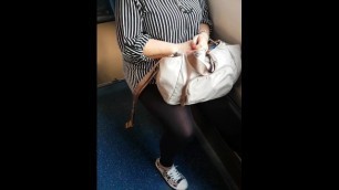 CFNM Sexy Granny Bus