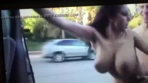 Gianna Michaels getting Fucked in Traffic Tribute