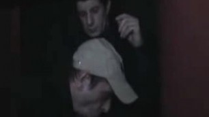 Suck n fuck in internet cafe booth