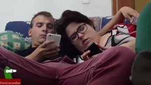 I suck your dick on the sofa&period; SAN102