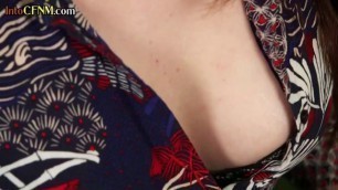 CFNM tattoo babes suck and jerk client before tattooing
